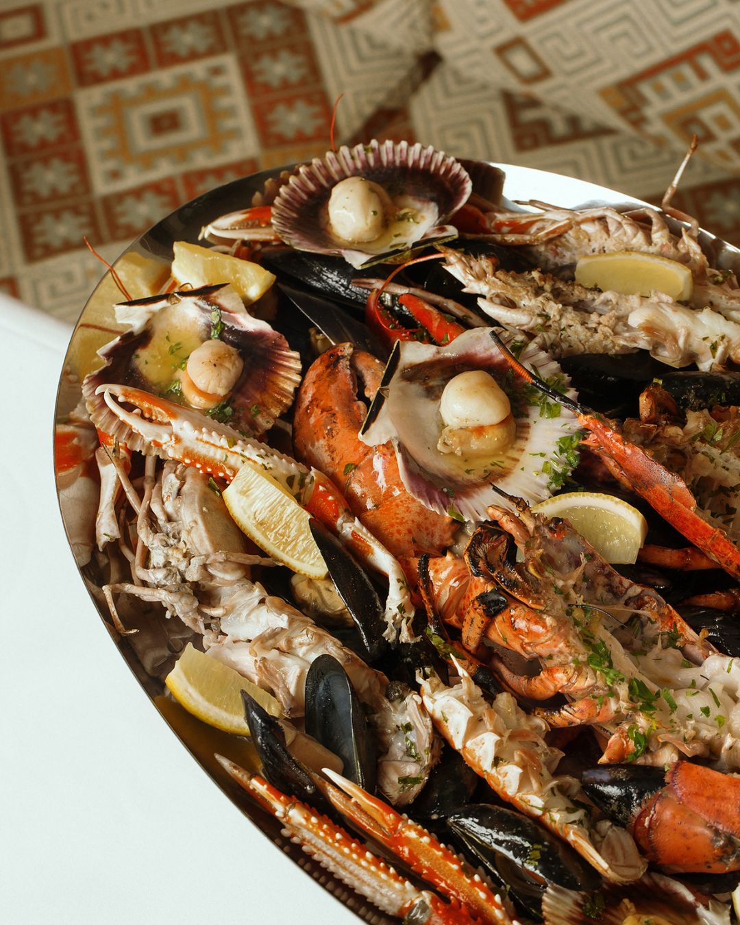 Mariscada en Jacqueline Restaurante de Pescado y Marisco