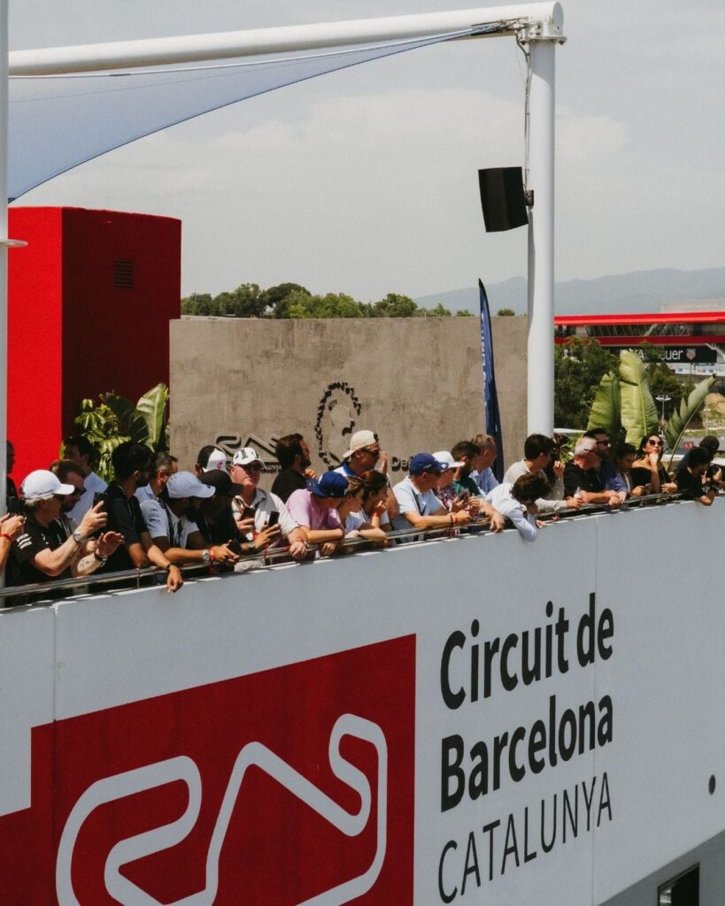 Jacqueline Pit Lane Lounge 8 - Barcelona Grand Prix svg+xml;charset=utf
